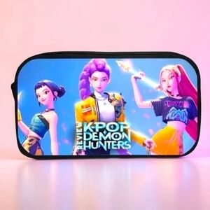 Stylish KPOP Demon Hunters Cosmetic Bag Or Pencil Case